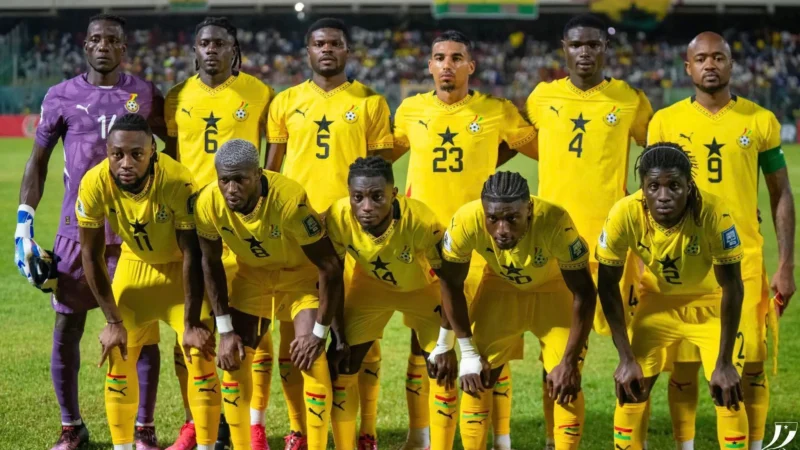 Ghana Black Stars Group Stage Fixtures Confirmed for FIFA World Cup 2026