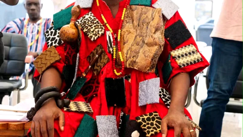 Hon. Afenyo Markin Joins The celebration of Aboakyer Festival