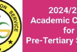 Picture on 2024/2025 Academic Calendar for Pre-Tertiary Schools or Institutions