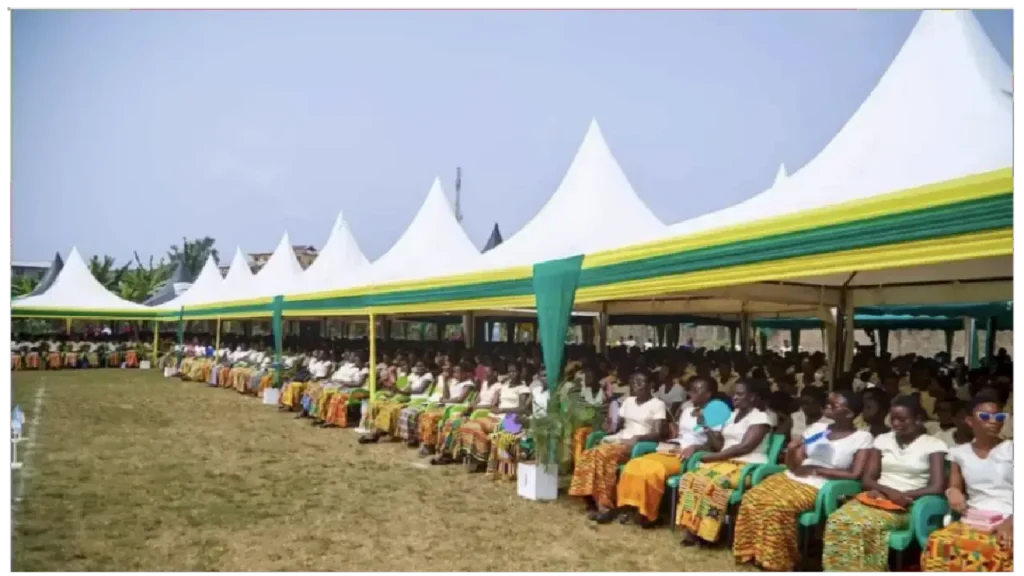 photo of wesley girls' high school students