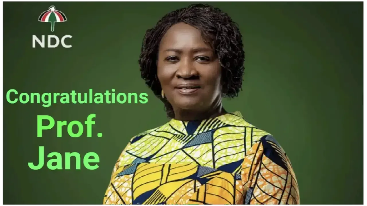 NDC Announces Prof. Naana Jane Opoku-Agyemang as the Running Mate for John Mahama in the 2024 Presidential Elections