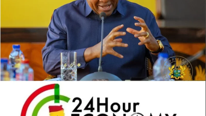 President Mahama Launches 24-Hour Economy Policy