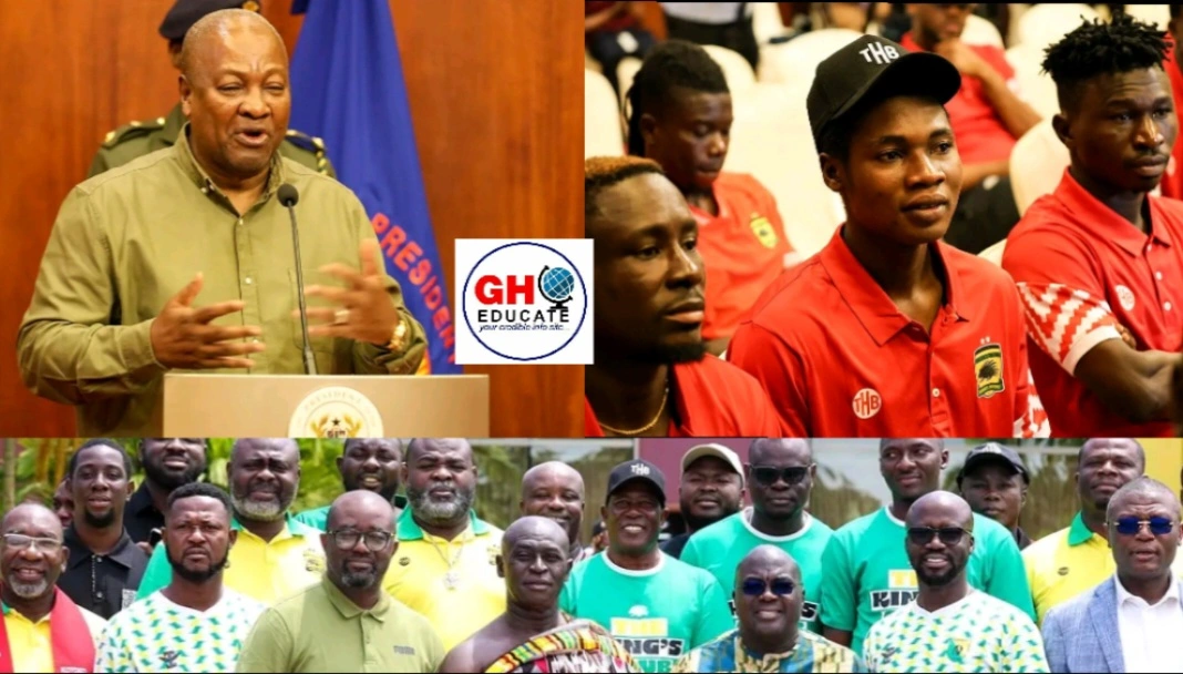 ASANTE KOTOKO VISIT JUBILEE HOUSE