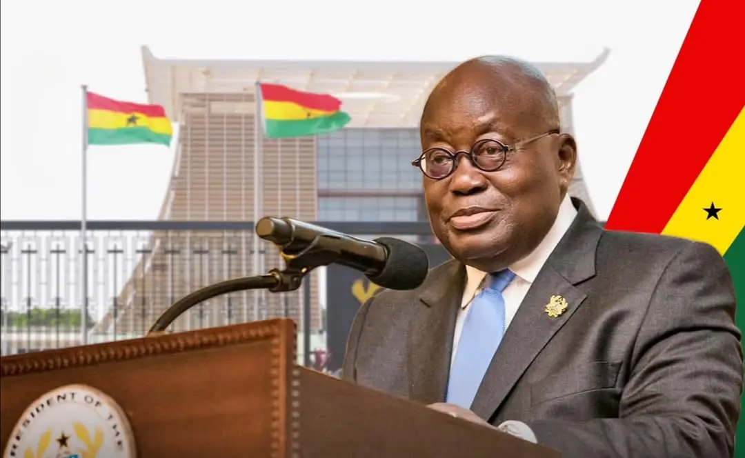 Picture on Akufo-Addo's New Year Message