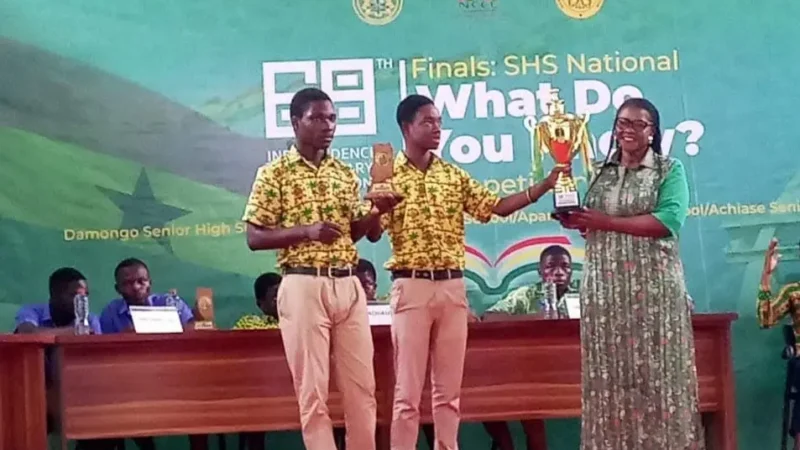 Apam Senior High School Wins 68th Independence Day Quiz Competition