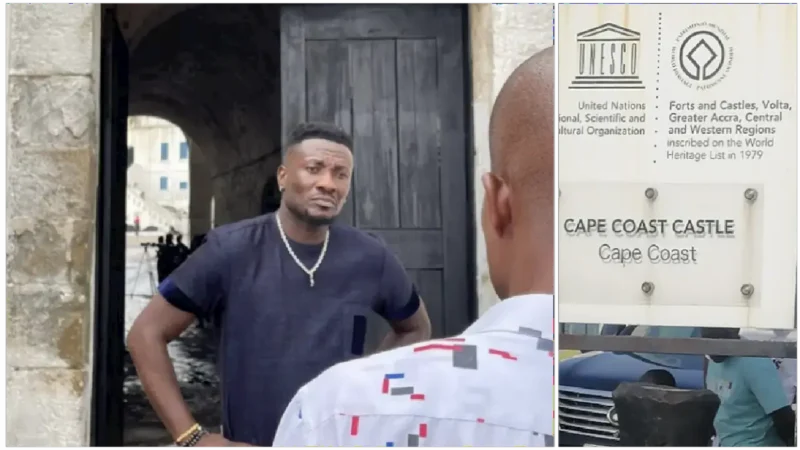 Asamoah Gyan’s Visit to Cape Coast and Elmina Castles: A Scene to Witness