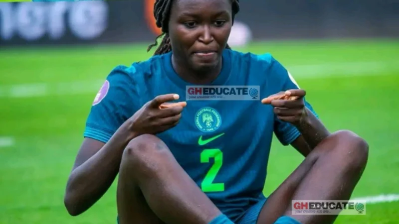 Babajide of Nigerian National Women Team Pay Tributes to Diogo Jota