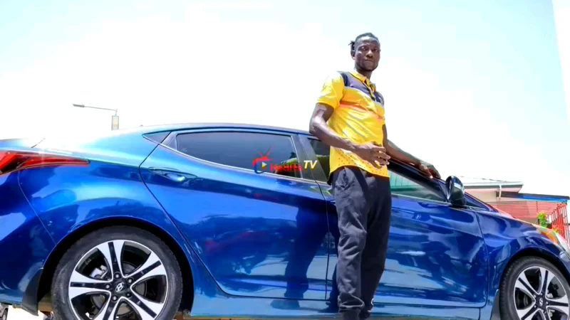 Benjamin Asare Gifted Car for Excellence