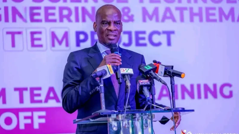 Hon. Haruna Iddrisu Launches BSTEM Training Programme in Sunyani