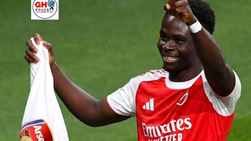 BUKARI SAKA OF ARSENAL