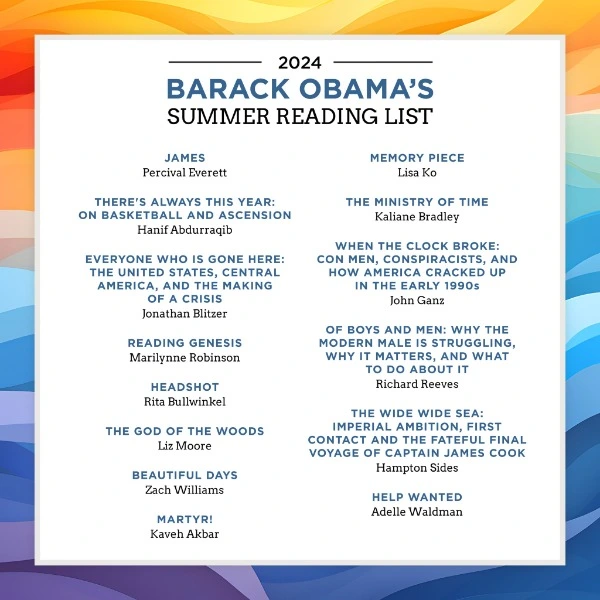 Picture on Obama's top reading books list post image