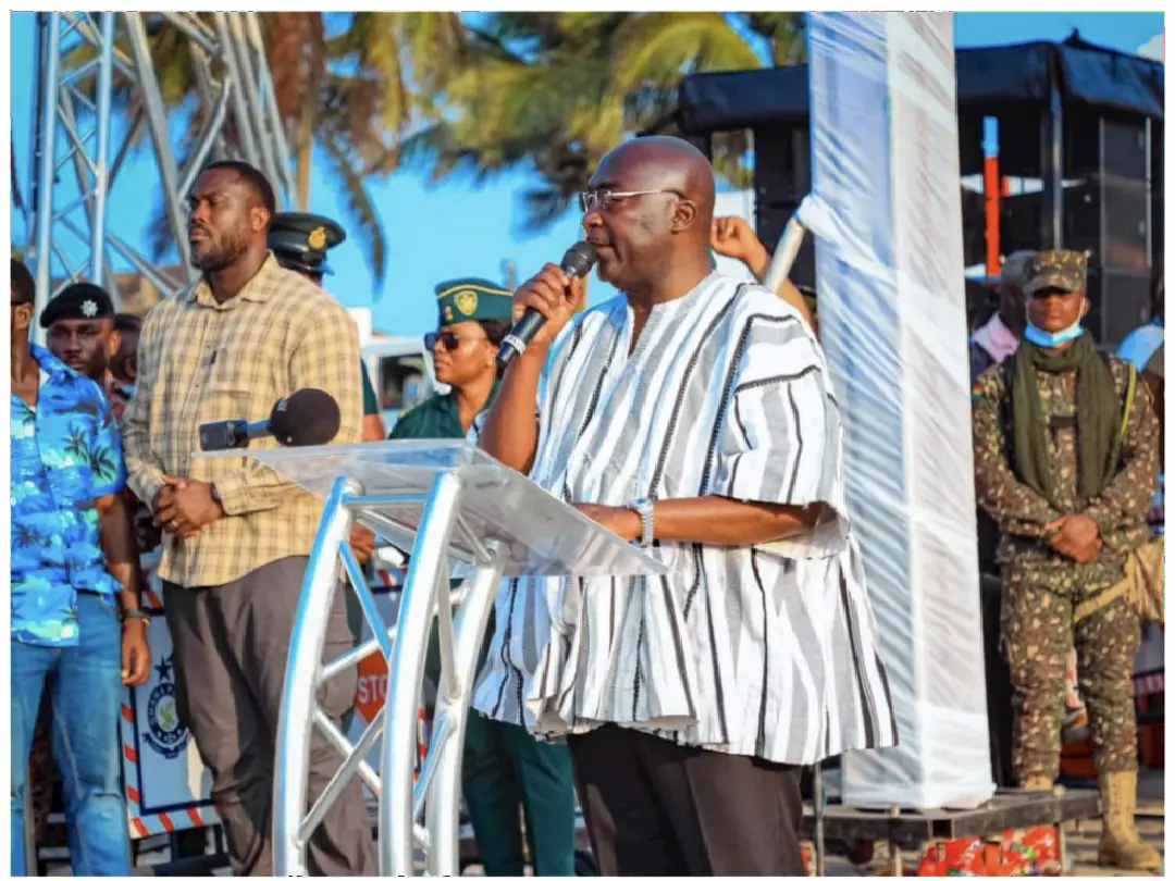 Picture of Bawumia at Fetu Afahye in Cape Coast