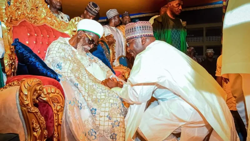 Picture of Bawumia at Prophet Mohammed Birth Commemoration