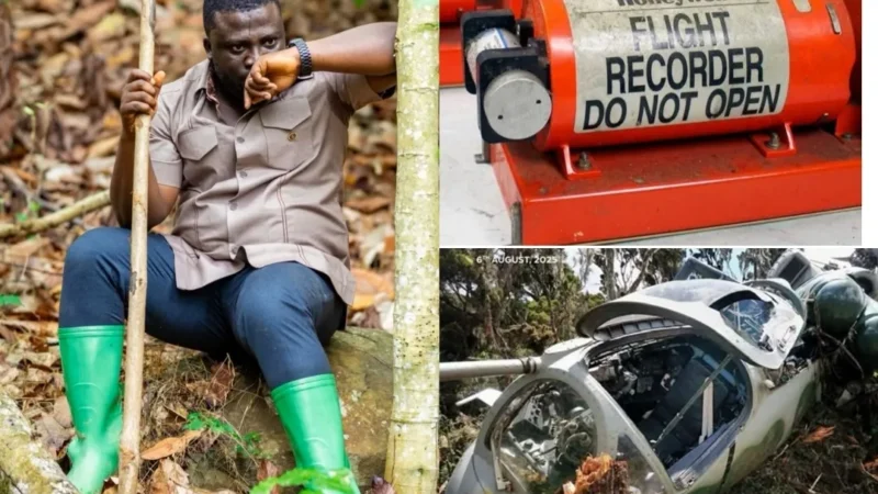Black Box of Crashed Military Helicopter Recovered – Ashanti Regional Minister Confirms