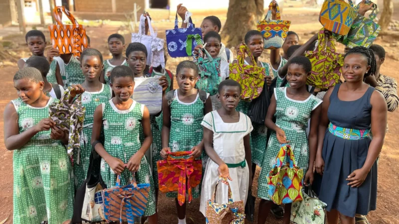 Skills for Life: Bodomase St. Stephen R/C JHS Girls Turn Local Fabric into Creativity and Confidence