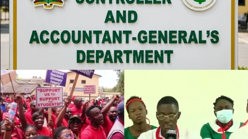 CAGD Announces Payment Schedule for Salary Arrears Owed to Education and Health Workers