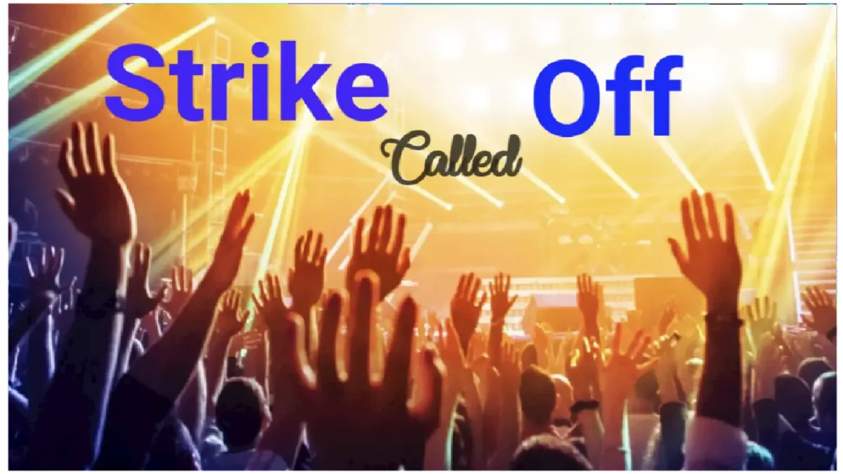 Picture on CETAG Strike which is called off