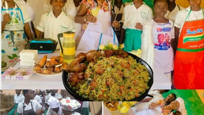 Asante Gyapong RC JHS ‘B’ In Aboaso Introduces Practical Cooking Skills and Beverage Preparation for JHS 1 Pupils