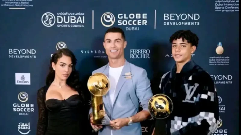 Cristiano Ronaldo Crowned Best Middle-East Player of the Year at Globe Soccer Awards