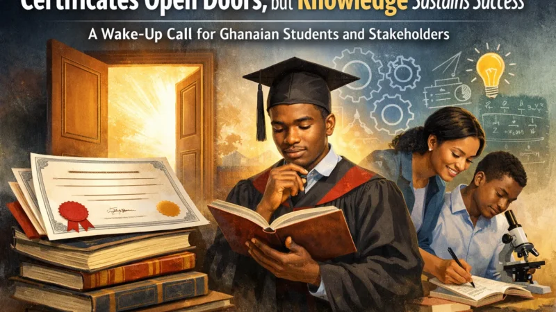 Certificates Open Doors, but Knowledge Sustains Success: A Wake-Up Call for Ghanaian Students and Stakeholders