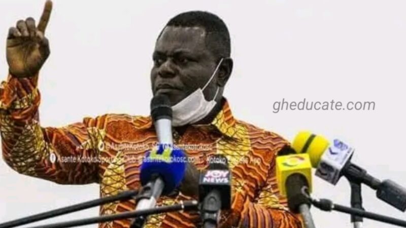 Dr. Kwame Kyei Hint To Exit Ghana Football