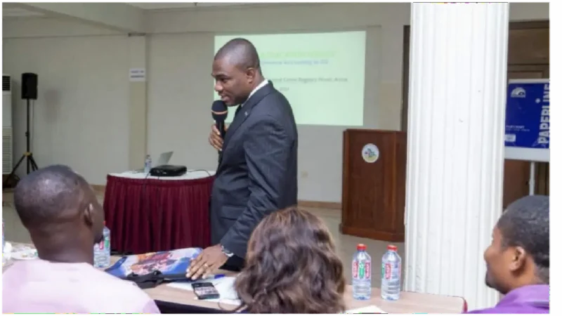 Picture of Dr. Eric Nkansah at Eastern region