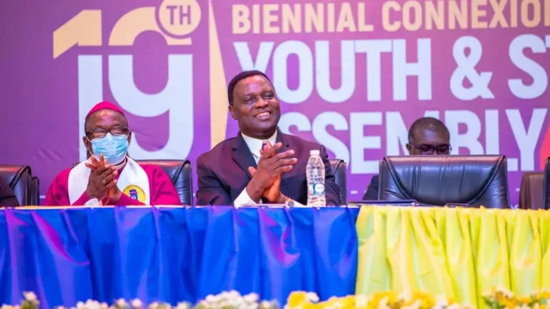 Picture of Dr. Yaw Osei Adutwum at Connexional YASA of the Methodist Church Ghana