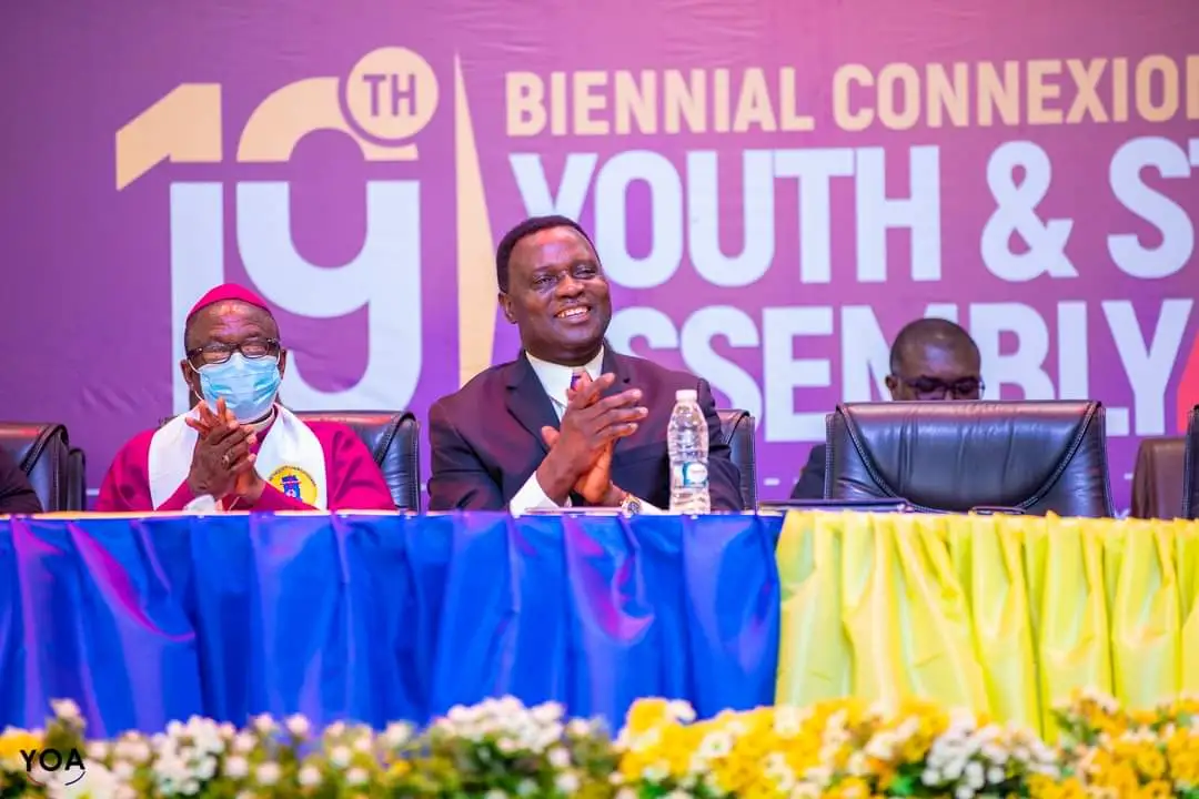 Picture of Dr. Yaw Osei Adutwum at Connexional YASA of the Methodist Church Ghana