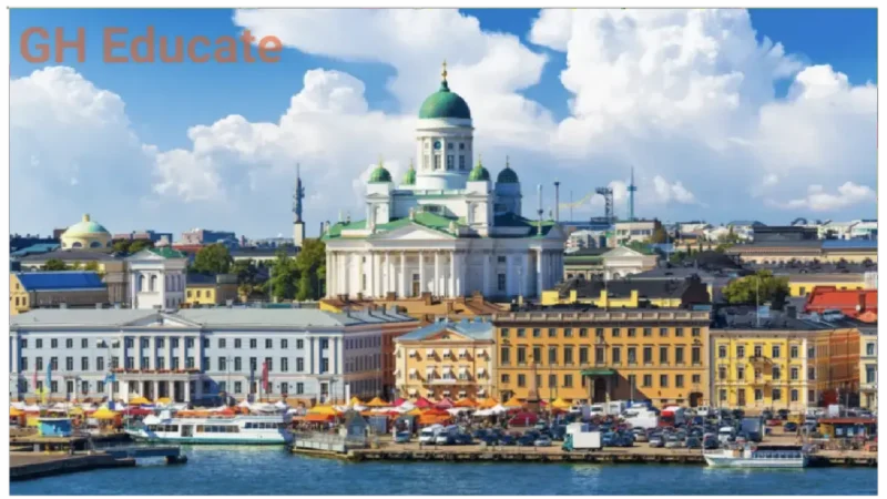 picture of Finland as the world happiest country