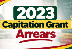 GES directs District Education Directorates to transfer the 2023 Capitation Grant arrears to schools before reopening.