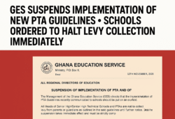 Ghana Education Service announces suspension of PTA guideline implementation