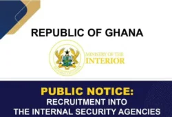 Ghana Security Services Recruitment 2025 image