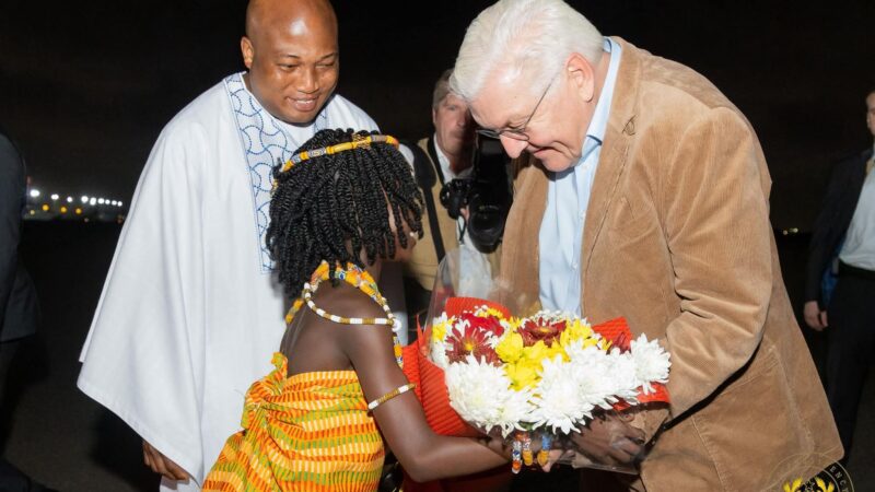 Germany President, Frank-Walter Steinmeier Arrives Ghana for 3-Day State Visit