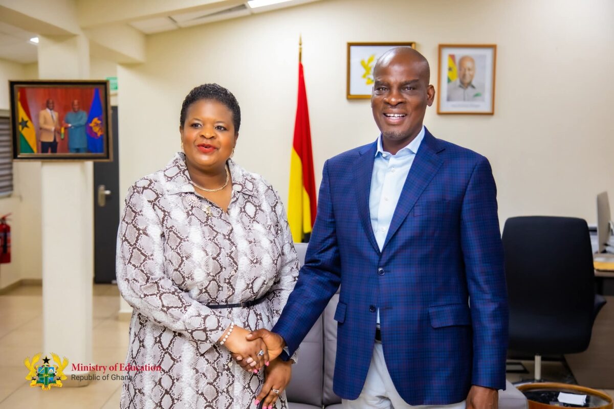Image on Ghana and South Africa Education Ministers