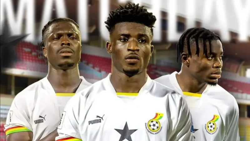 Picture of Ghana Black Stars vs. Sudan match