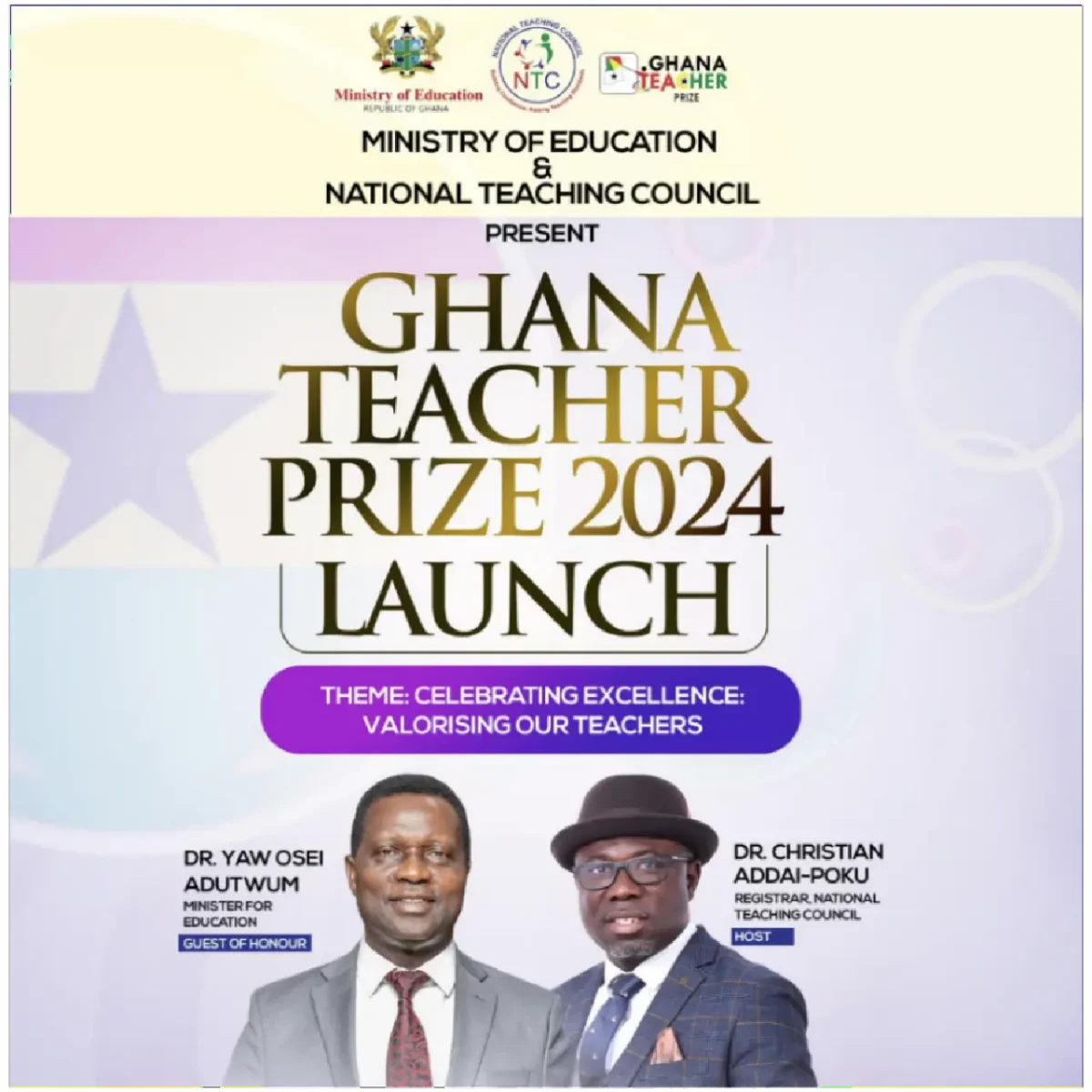 Picture of Ghana Teacher Prize launch in Accra