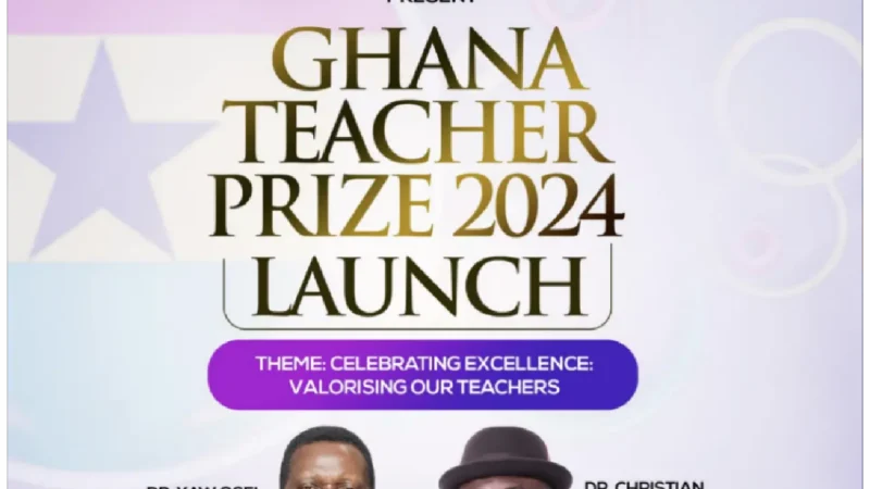 MoE and NTC to Launch 2024 Ghana Teacher Prize in Accra