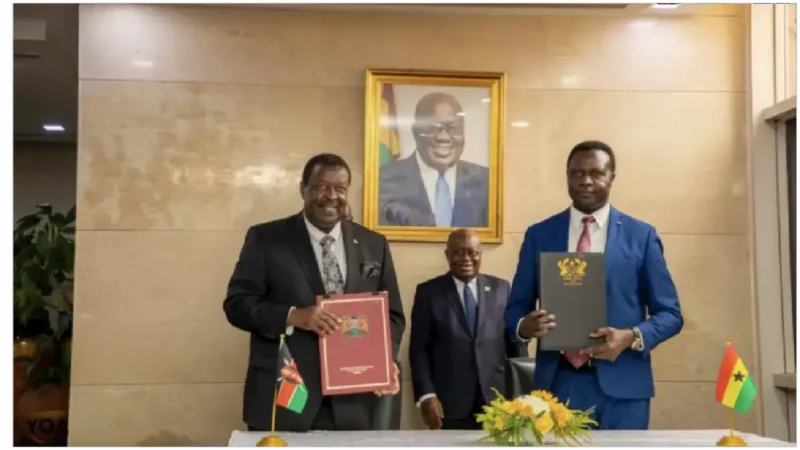 Ghana Signs Memorandum of Understanding with Kenya’s Ministry of Education