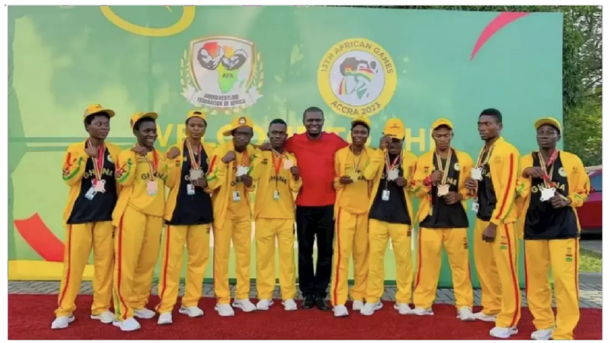 picture of Ghanaian athletics displaying remarkable performances