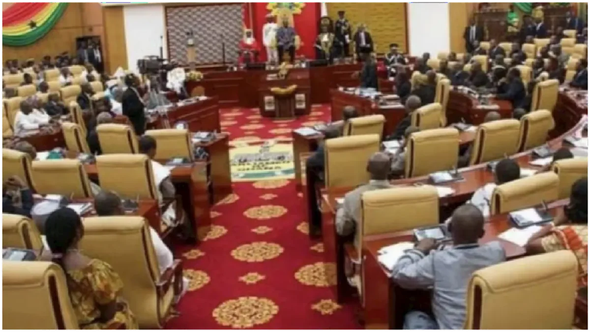 Picture on Ghanaian Parliament House