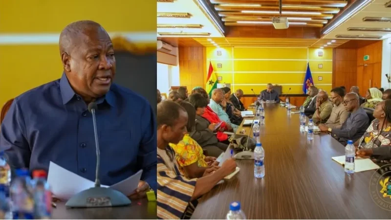 President Mahama Engages Civil Society on New Governance Advisory Council