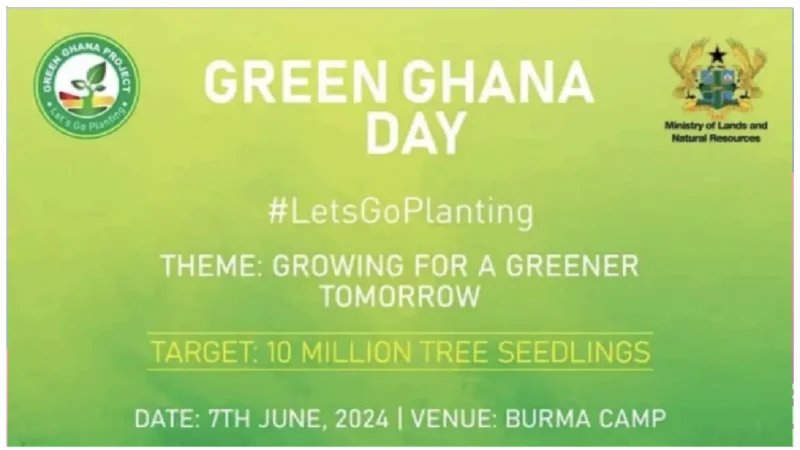 Green Ghana Day Project to Be Celebrated on June 7 – Be Informed