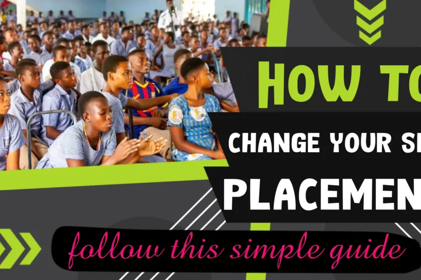 How to Change Your SHS Placement picture