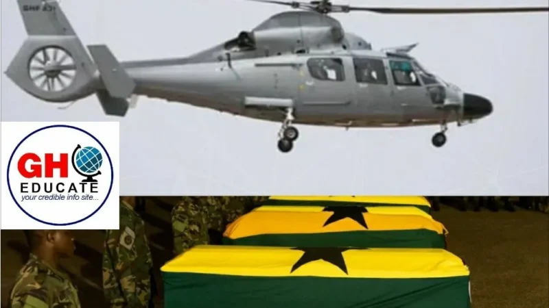 Investigations Begin into Z-9 Helicopter Crash; U.S. Air Force to Support Ghana’s Probe
