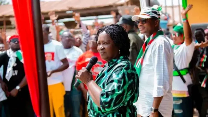 Picture of Prof. Jane Naana Opoku-Agyemang at Assin Engresi