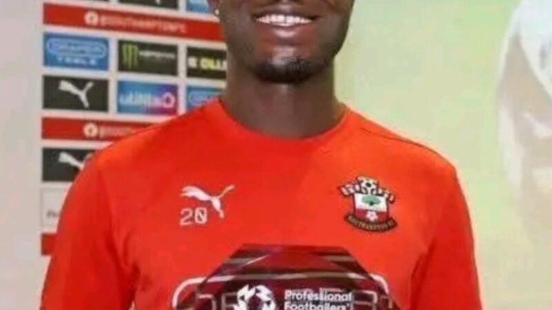 Kamaldeen Sulemana Honored as Southampton’s PFA Community Champion