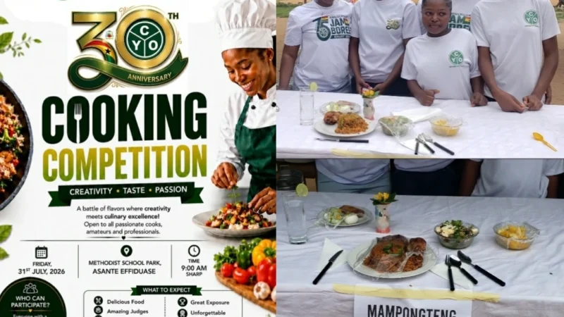 Mamponteng Deanery Wins Maiden Inter-Deanery Cooking Competition at Konongo-Mampong Diocesan CYO 30th Anniversary