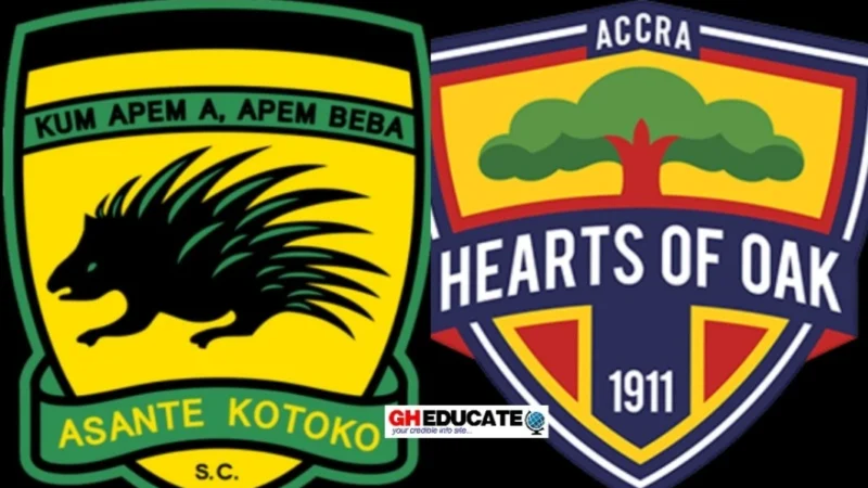 Kotoko And Hearts of Oak Clash in 2025 President cup