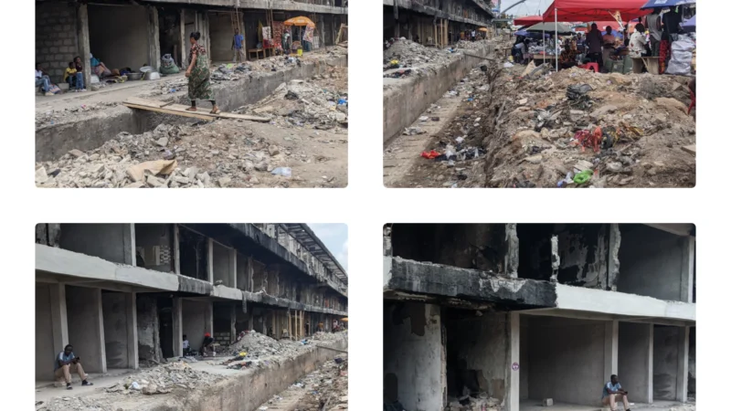 Kumasi Central Market Rebuilding, From Ashes to Action