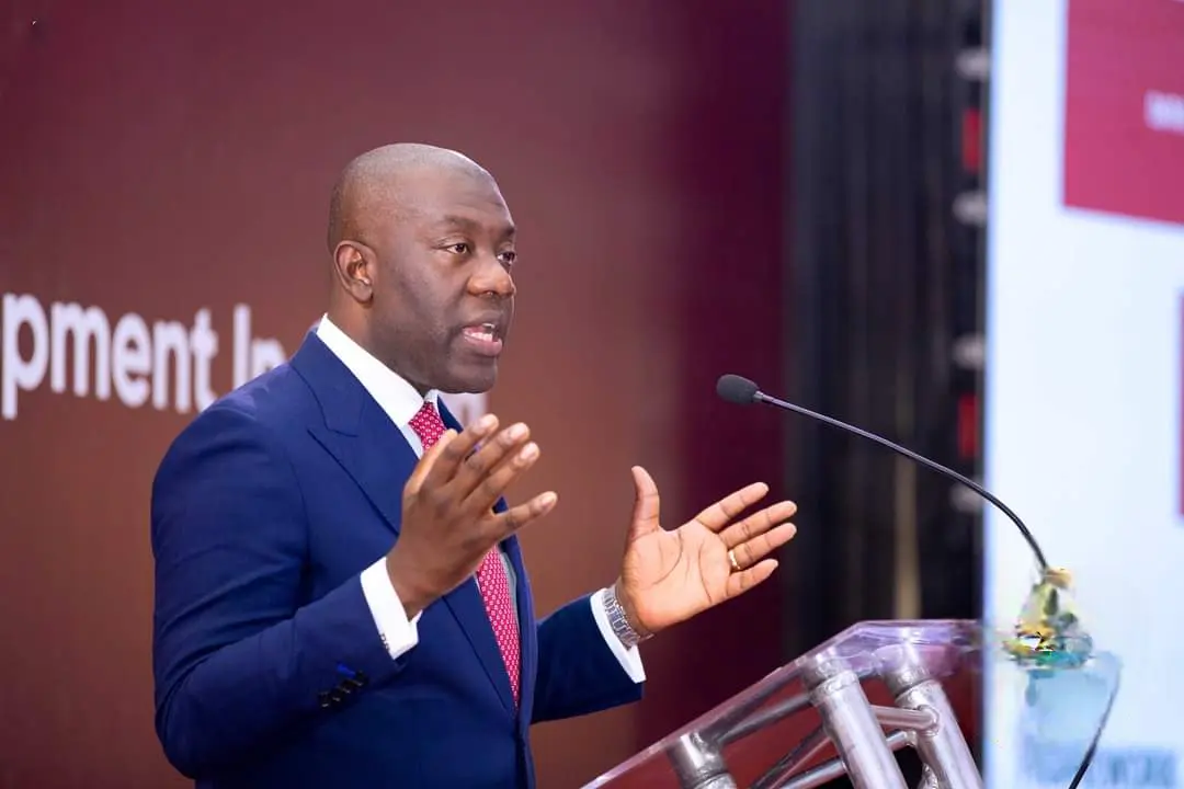 Picture of Hon. Kojo Oppong Nkrumah at 2024 Busia Institute Lecture